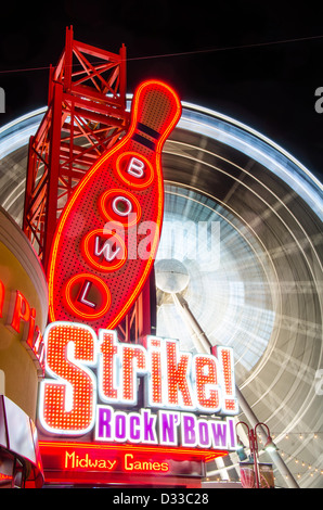 La grève Rock & Bowl de Niagara, Ontario, Canada Banque D'Images