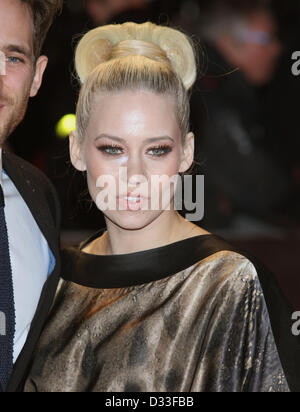 KIMBERLEY WYATT une bonne journée à la vie dure. UK FILM PREMIERE LONDON ENGLAND UK 07 Février 2013 Banque D'Images