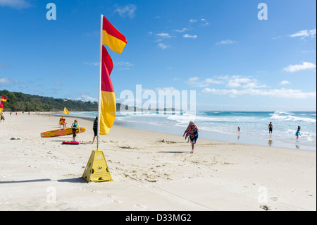 Queensland, Australie - Cylinder Beach sur North Stradbroke Island Banque D'Images