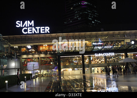 Le centre commercial Siam à Bangkok , Thaïlande Banque D'Images