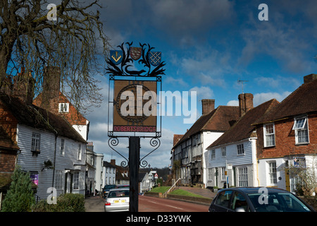 Robertsbridge High Street, East Sussex, Angleterre Banque D'Images