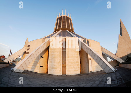 Liverpool Metropolitan Cathedral - Liverpools Cathédrale Catholique. Banque D'Images