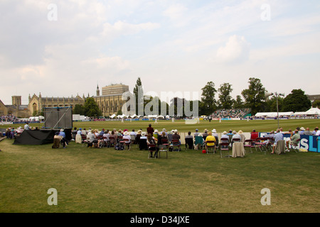 Cheltenham Festival de cricket à Cheltenham College Banque D'Images