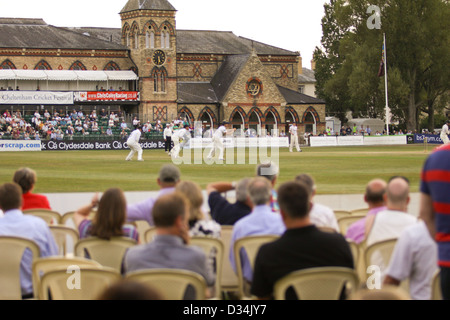 Cheltenham Festival de cricket à Cheltenham College Banque D'Images