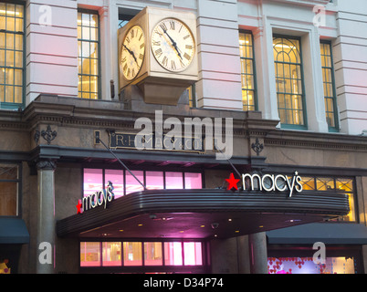 Du grand magasin Macy's à New York City Banque D'Images