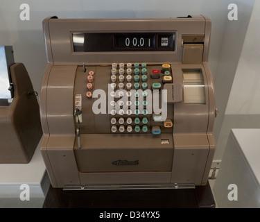 Caisse enregistreuse Vintage - circa 1959 Banque D'Images