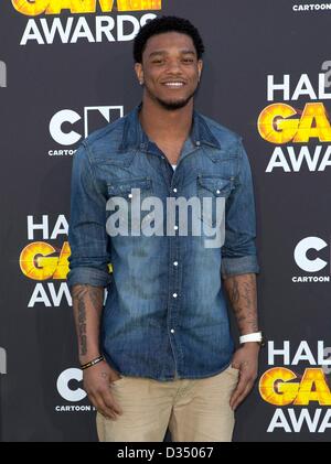 Coco Jones aux arrivées de Cartoon Network's Hall of Game Awards - Arrivals, Barker Hangar, Santa Monica, CA, 9 février 2013. Photo par : Emiley Schweich/Everett Collection/Alamy Live News Banque D'Images