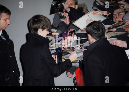 Anne Hathaway assistant à la 'Les Misérables' conférence de presse au 63e Festival International du Film de Berlin / Berlinale. 09 février, 2013 Banque D'Images