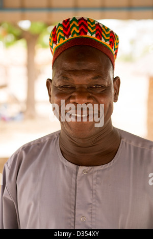 Yako, Burkina Faso, Mai 2012 : Le chef local. Banque D'Images