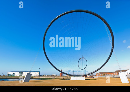 Temenos est la première de 5 installations d'art public qui sera le plus grand projet d'installation d'art à Middlesborough, Banque D'Images