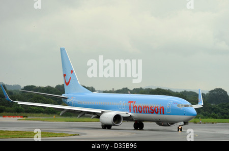 G-TAWF Thomson Airways Boeing 737-8K5 Banque D'Images