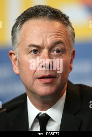 Directeur britannique Michael Winterbottom assiste à la conférence de presse pour le film 'The Look of Love' pendant le 63e Festival du Film de Berlin, à Berlin, Allemagne, 10 février 2013. Le film est présenté dans la section Berlinale Special à la Berlinale. Photo : Hannibal Hanschke/dpa Banque D'Images