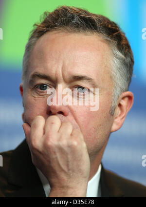 Directeur britannique Michael Winterbottom assiste à la conférence de presse pour le film 'The Look of Love' pendant le 63e Festival du Film de Berlin, à Berlin, Allemagne, 10 février 2013. Le film est présenté dans la section Berlinale Special à la Berlinale. Photo : Hannibal Hanschke/dpa Banque D'Images