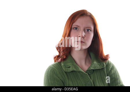 femme en colère Banque D'Images