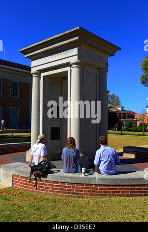 James Meredith Memorial University Campus Ole Miss Oxford MS Mississippi Banque D'Images