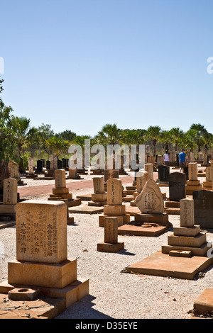 Cimetière japonais, Broome, Australie occidentale Banque D'Images