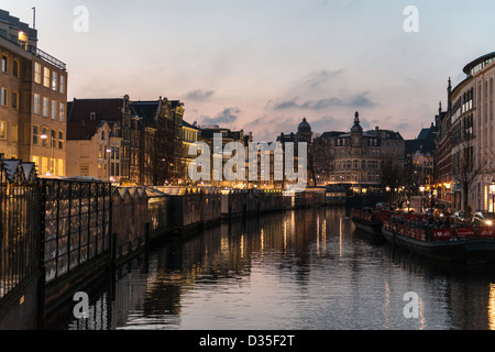 Marché aux Fleurs Amsterdam Pays-Bas Banque D'Images