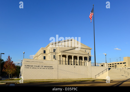 Cour suprême du Mississippi JACKSON MS-NOUS Banque D'Images