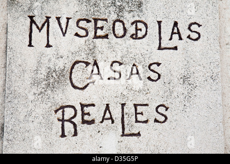 Nord, mer des Caraïbes, d'Hispaniola, la République dominicaine, Santo domingo ville, Museo de las Casas Reales Banque D'Images