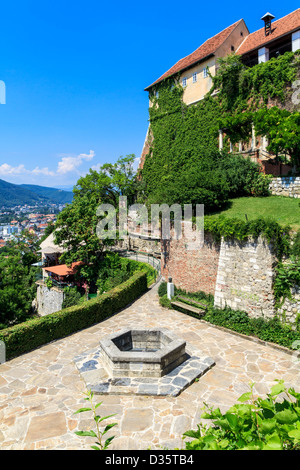 Château du Schlossberg, à Graz, en Styrie, Autriche Banque D'Images