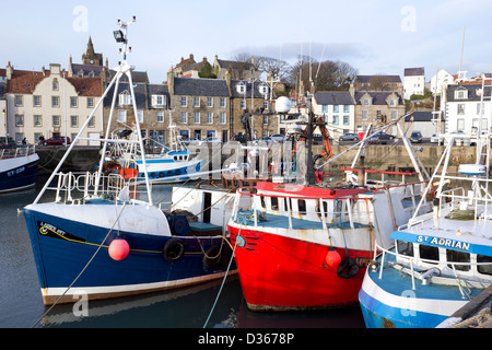 Le village de pêcheurs de Pittemweem East Neuk Fife Scotland UK. Banque D'Images