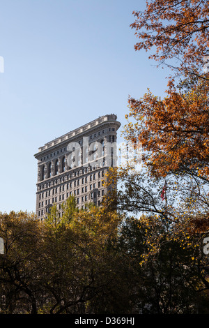 Flatiron Building, NEW YORK CITY Banque D'Images