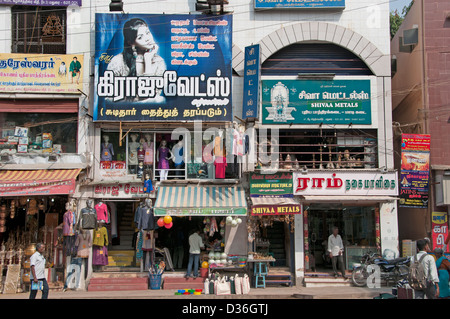 Madurai Inde Tamil indien Nadu Town City Centre Banque D'Images