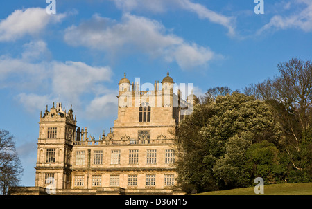 1 e année énumérés Elizabethan Wollaton Hall par Robert Smythson Nottinghamshire Nottingham East Midlands, Angleterre Europe Banque D'Images