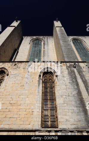 La cathédrale de Gérone, Catalogne, Espagne. Banque D'Images