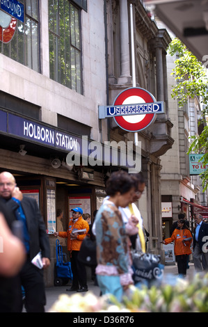 La station de métro Holborn Londres Banque D'Images