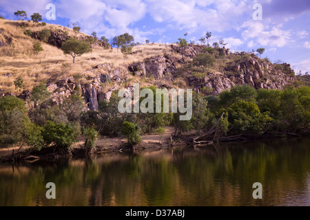 Le parc national de Nitmiluk (Katherine Gorge autrefois NP), par la Katherine River, Territoire du Nord, Australie Banque D'Images