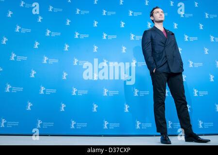 Berlin, Allemagne. 12 février 2013. 63e Berlinale : effets indésirables par Steven Soderbergh. Sur la photo : Jude Law. Credit : Goncalo Silva / Alamy Live News Banque D'Images