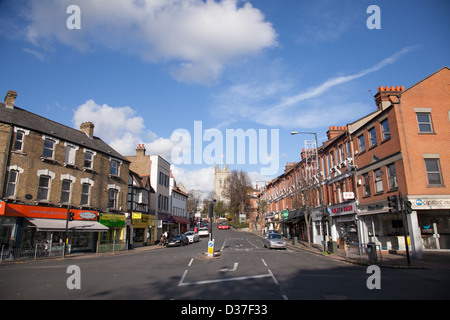 High Street Beckenham dans Kent UK Banque D'Images