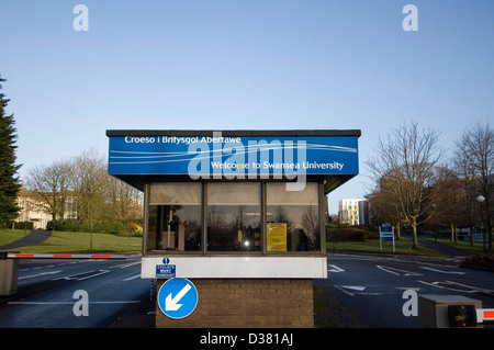 Vue générale de l'université de Swansea, dans le sud du Pays de Galles, Royaume-Uni. Banque D'Images