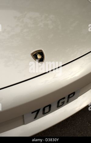 Capot de voiture Lamborghini logo insigne GP 70 Banque D'Images