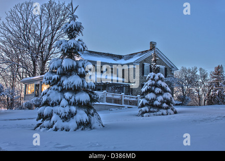 Image HDR d'une maison historique dans le Wisconsin de la société Harley Davidson Banque D'Images