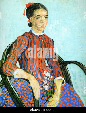 Vincent Van Gogh, la Mousmé, portrait, 1888 Photo Stock - Alamy