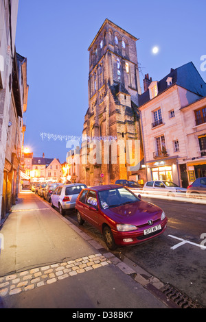 Tour Charlemagne dans la ville de Tours, France. Banque D'Images