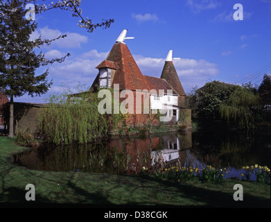 The Maltings Kentish, Nr Cranbrook, Kent, Angleterre Banque D'Images