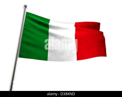 drapeau italien Banque D'Images