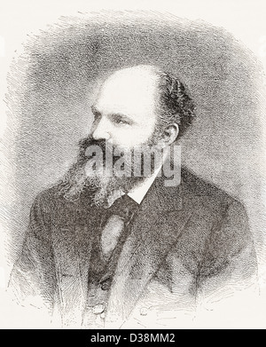 Georg Moritz Ebers, 1837 -1898. Égyptologue et romancier allemand. Banque D'Images