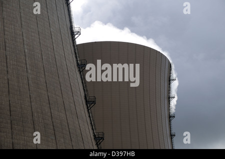 Emmerthal, l'Allemagne, l'Grohnde Banque D'Images