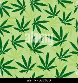 Tissu de fond vert Banque D'Images