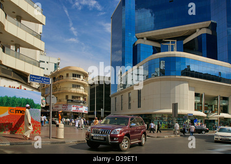 UUAE Sabkha émirat de Dubaï Banque D'Images