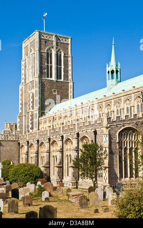 St Edmund King et Martyr, l'église et le cimetière,Vert Bartholomews Southwold, Suffolk, East Anglia, GO, le Royaume-Uni, l'Union européenne, de l'Europe Banque D'Images