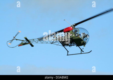 Royal New Zealand Air Force-47 Bell Hélicoptère sioux Banque D'Images