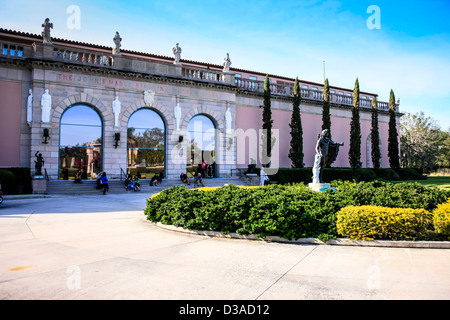 Le musée d'art, dans les motifs de la Ringling Estate à Sarasota FL Banque D'Images