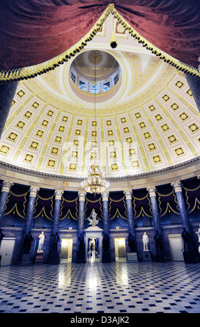 Statuary Hall United States Capitol, Washington DC Banque D'Images