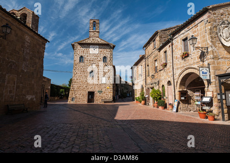 Palazzo dell'Archivio, Sovana, Grosseto, Toscane, Italie Banque D'Images