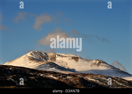 Beinn Ghlas enneigées dans la gamme près de Ben Lawers, Ecosse Killin Banque D'Images